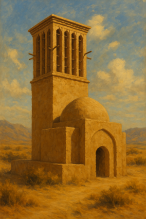 시아의 바드기르, 전기 없이도 시원한 고대의 풍력 냉방 기술