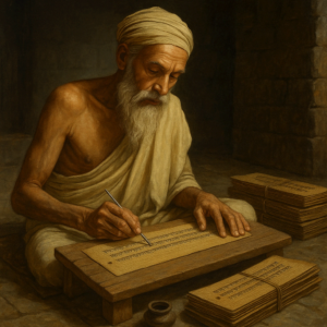 고대 산스크리트어 필경사